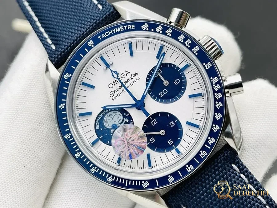 Новая модель OS Factory Omega 2023 Snoopy — детали циферблата и качество изготовления безеля