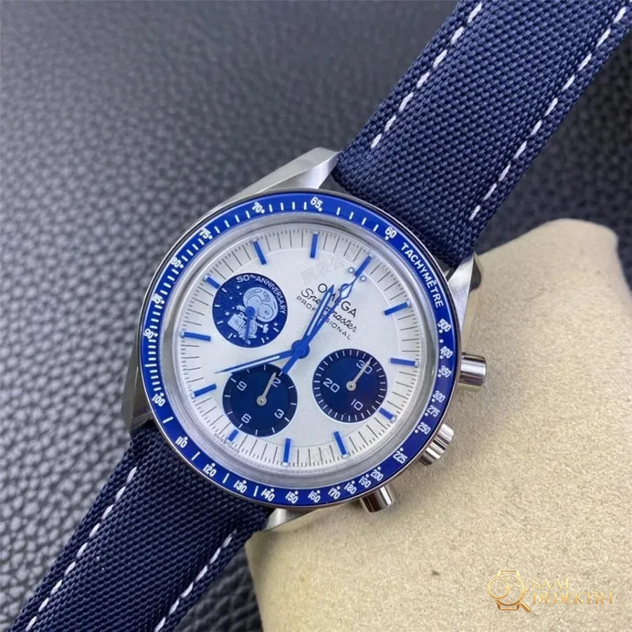 OS Factory Omega Snoopy Speedmaster kol saati detaylı incelemesi - Kadran Detayı ve Bezel İşçiliği