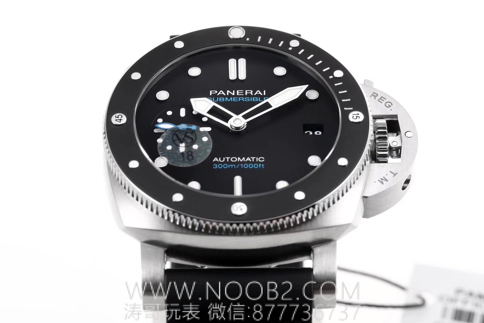 PAM01389'un küçültülmüş versiyonu: VS Panerai PAM683 seramik bezel 42 mm replika saat incelemesi — 6. fotoğraf