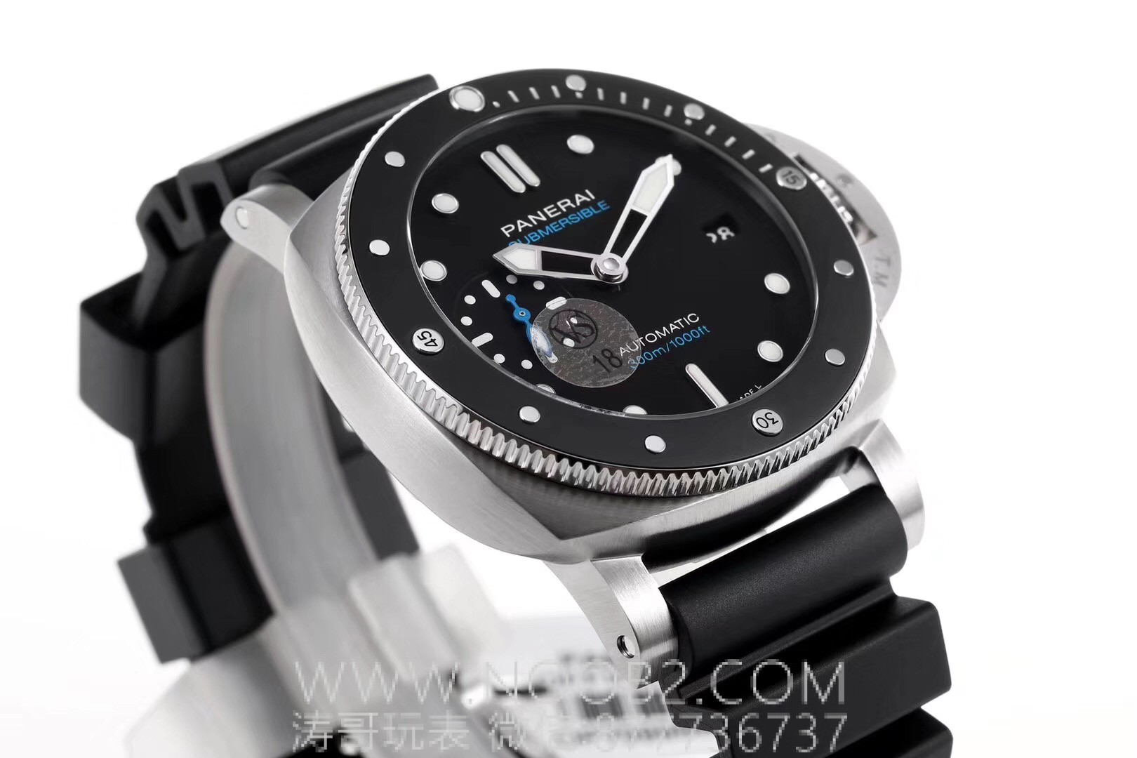 PAM01389'un küçültülmüş versiyonu: VS Panerai PAM683 seramik bezel 42 mm replika saat incelemesi — 8. fotoğraf