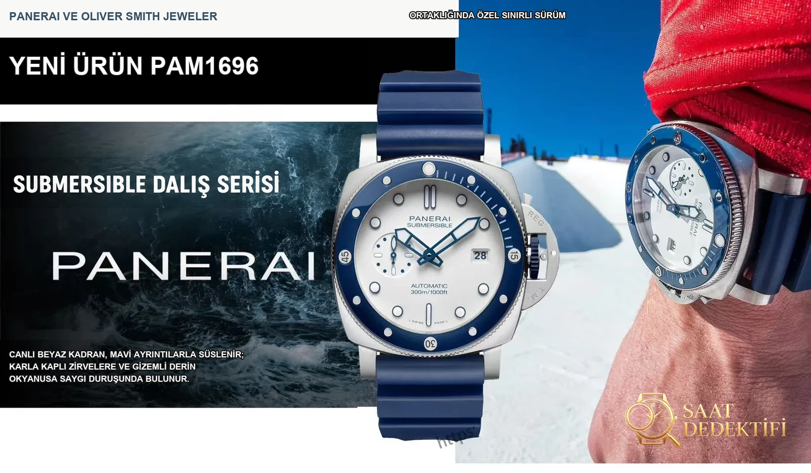 [Panerai × Oliver Smith Jeweler Sınır Ötesi İş Birliği] - Kasa Profili ve Kurma Kolu İncelemesi