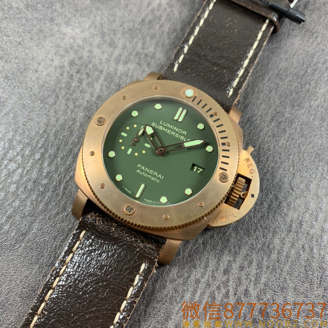 Panerai VS382 bronz saatin replikası nasıl? Nasıl yenilenir ve eskitilir? — 3. fotoğraf
