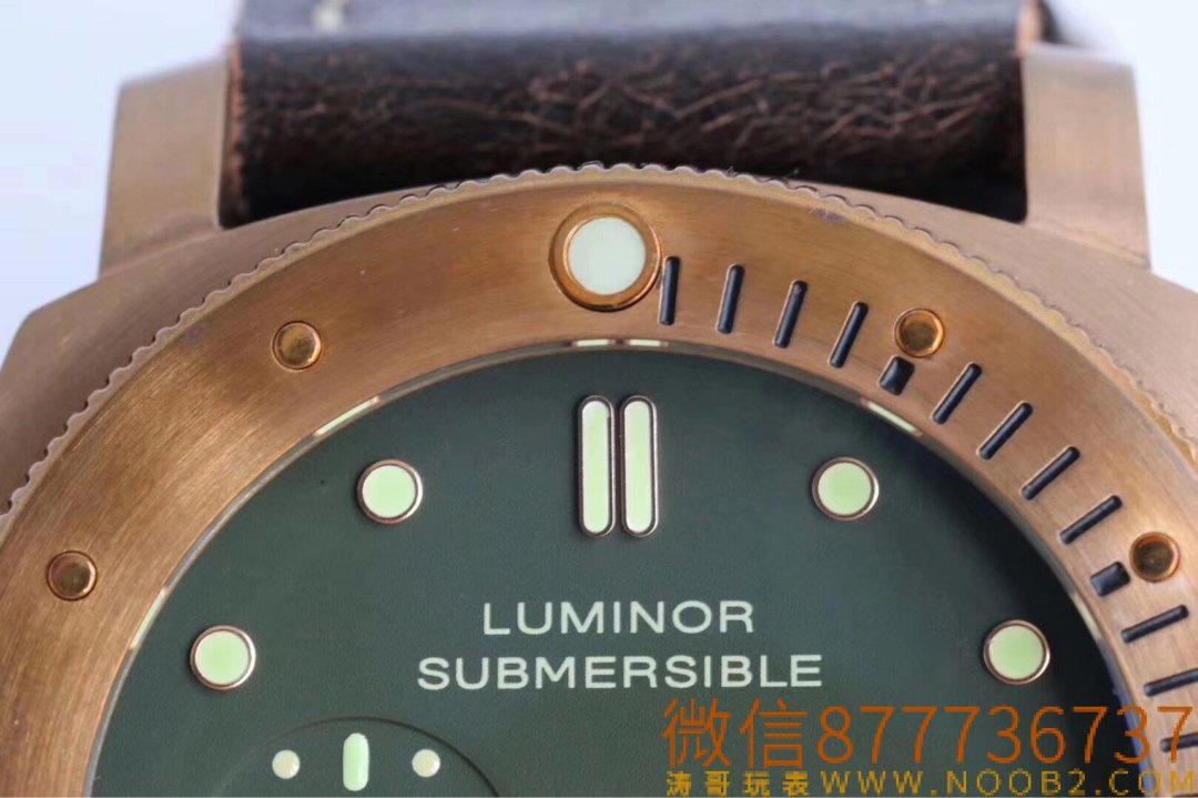 Panerai VS382 bronz saatin replikası nasıl? Nasıl yenilenir ve eskitilir? — 8. fotoğraf