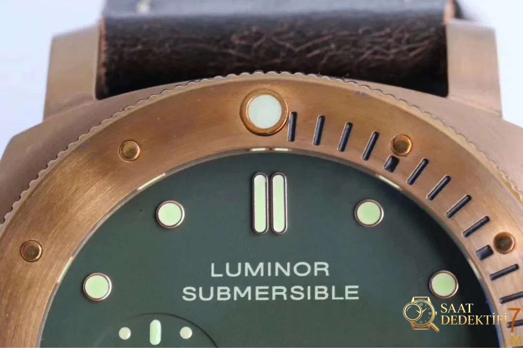 Panerai VS382 bronz saatin replikası nasıl? Nasıl yenilenir ve eskitilir? - Bilekte Duruş ve Kasa Orantısı