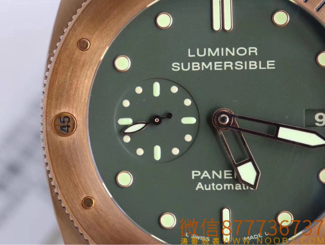 Panerai VS382 bronz saatin replikası nasıl? Nasıl yenilenir ve eskitilir? — 10. fotoğraf