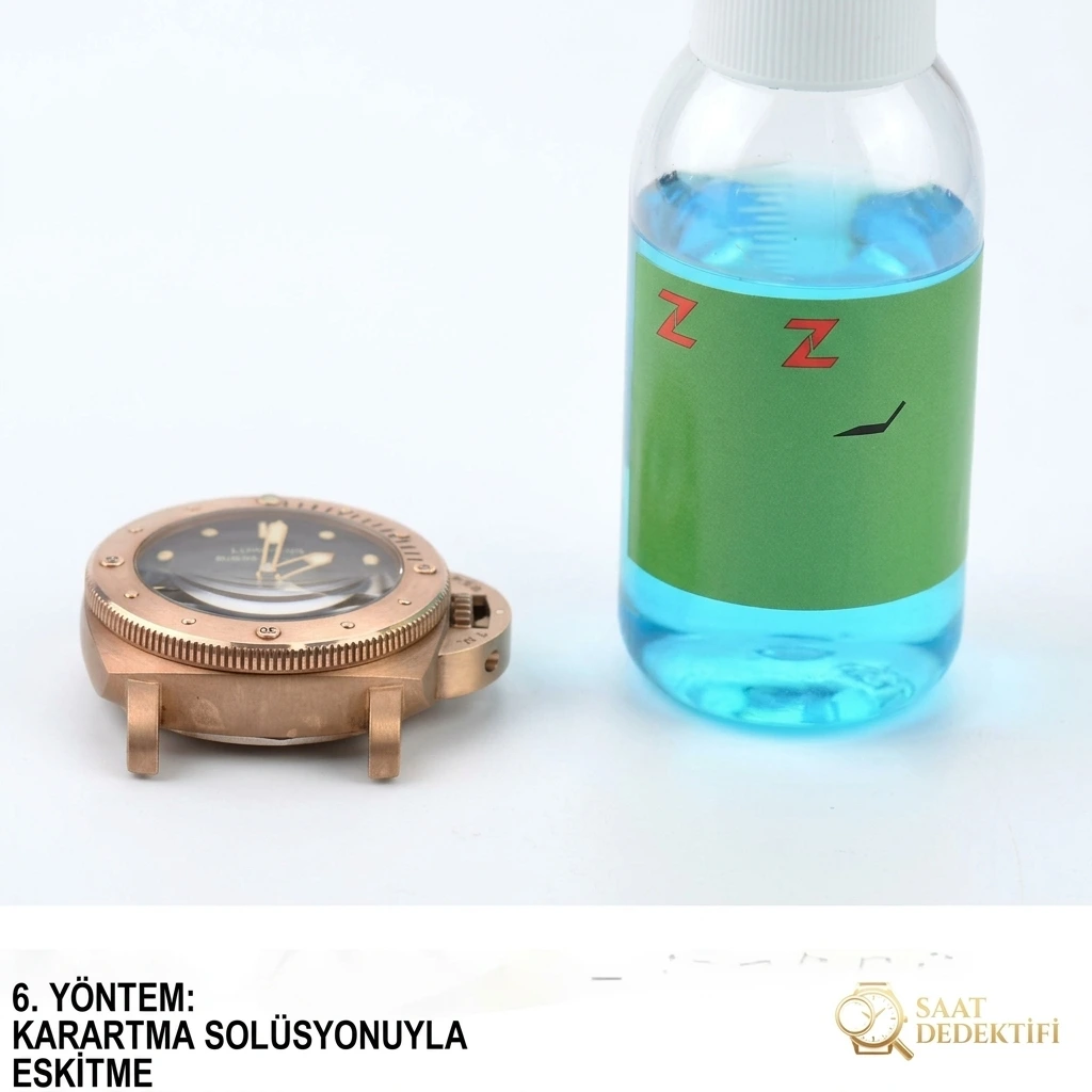 Panerai VS382 bronz saatin replikası nasıl? Nasıl yenilenir ve eskitilir? - Koleksiyon ve Vitrin Görünümü