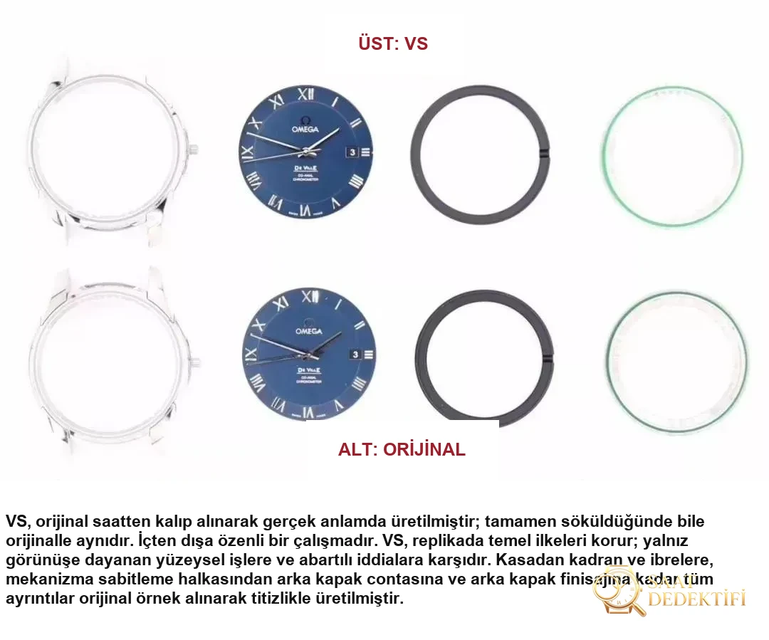 Parlak mavinin ardından bir yeni çalışma daha: VS Factory Omega mavi kadranlı De Ville 41 mm 8500 co-axial mekanizma orijinal karşılaştırmalı incelemesi - Fosfor ve Super-LumiNova Gece Görünümü
