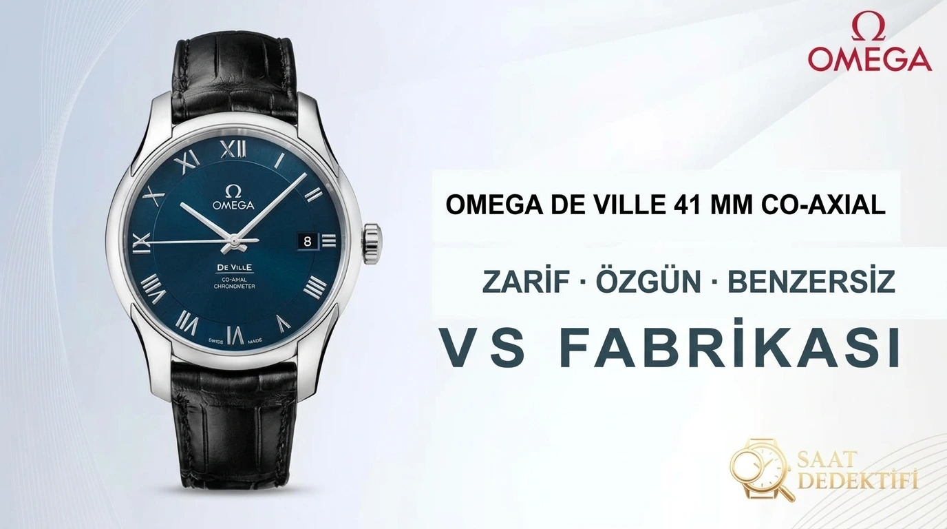 Parlak mavinin ardından bir yeni çalışma daha: VS Factory Omega mavi kadranlı De Ville 41 mm 8500 co-axial mekanizma orijinal karşılaştırmalı incelemesi - Kasa Çeliği ve Polisaj Kalitesi