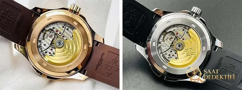Revisión del reloj de pulsera Patek Philippe Aquanaut 5164: perfil de la caja y revisión de la corona