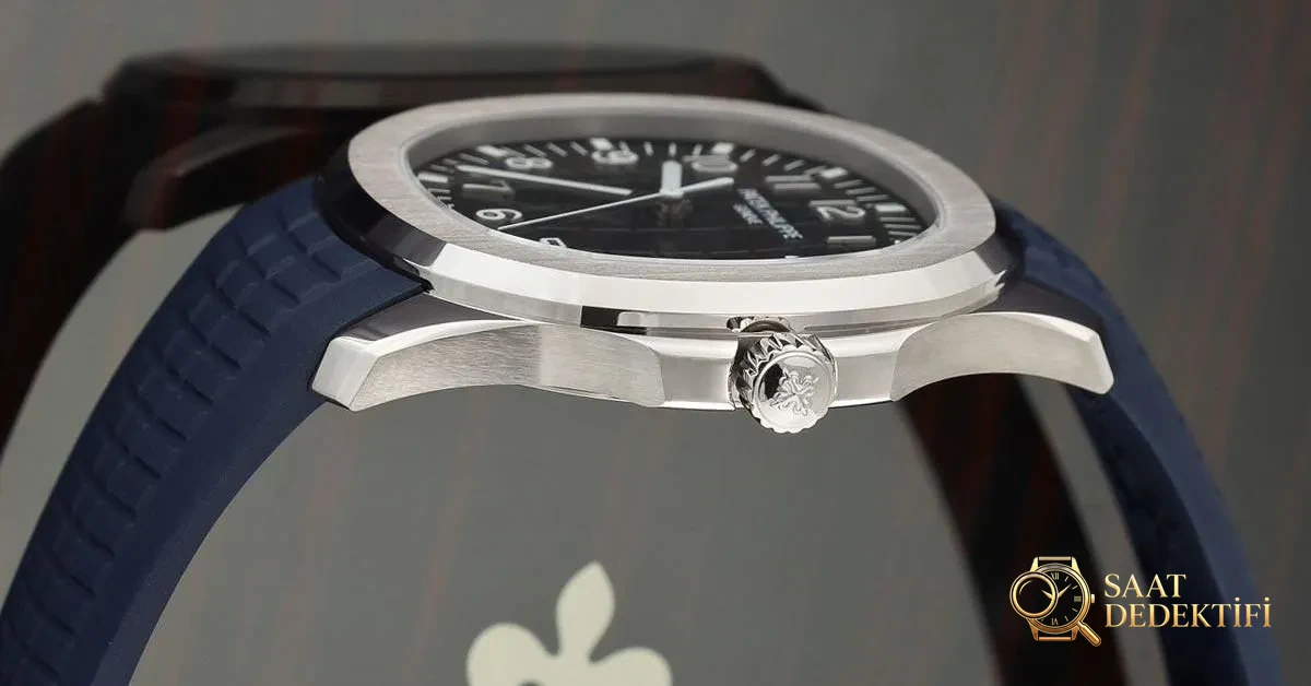Patek Philippe Aquanaut Jumbo, юбилейное издание 20th Anniversary Edition 5168G 001 Crown