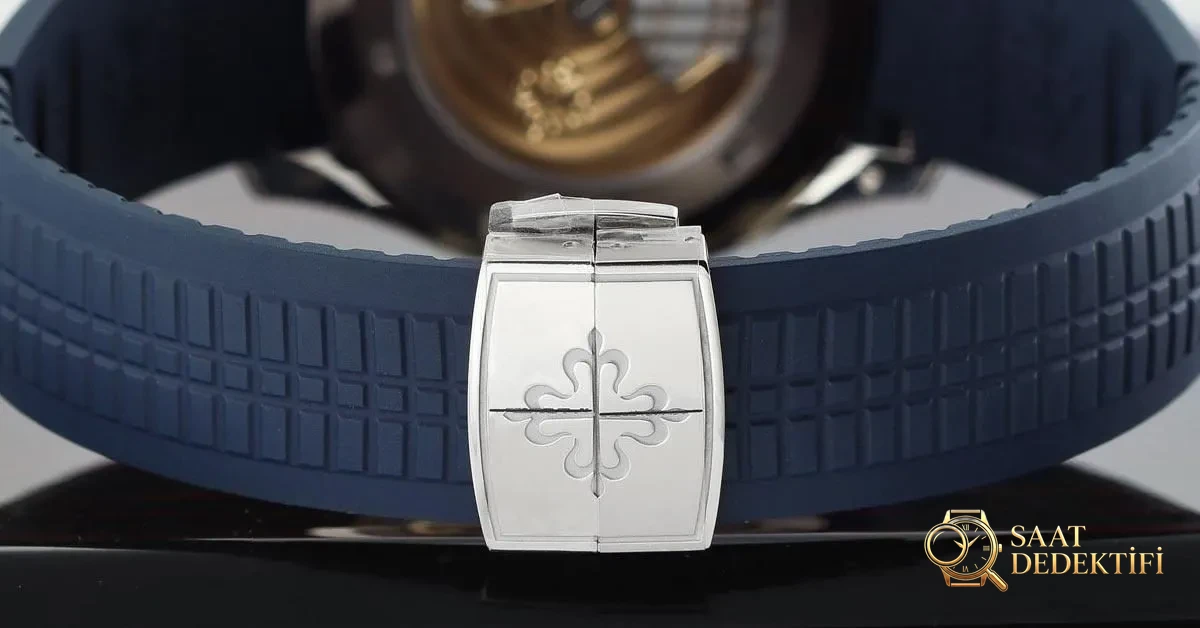 Patek Philippe Aquanaut Jumbo, юбилейное издание 20th Anniversary, 5168G 001, пряжка закрытая