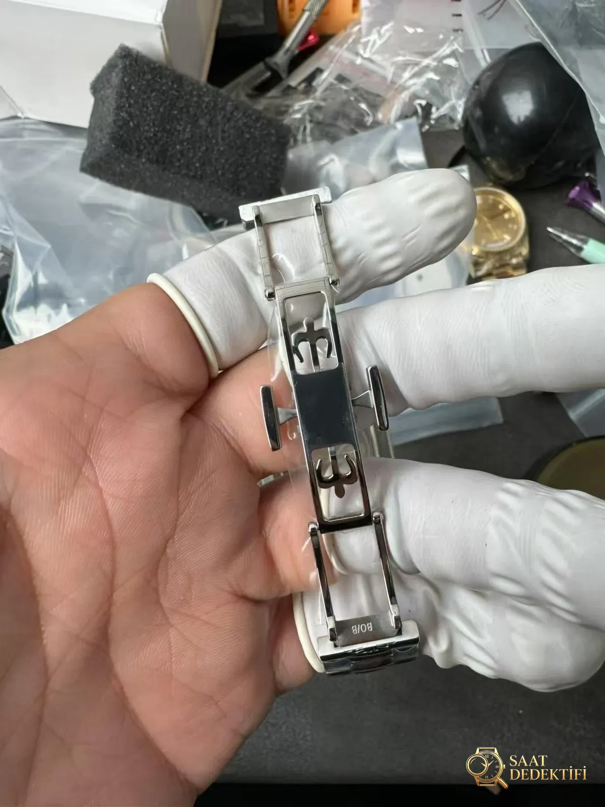 Patek Philippe Cubitus 5821 Fotoğrafları - Balans Çarkı ve Zemberek Aksamı
