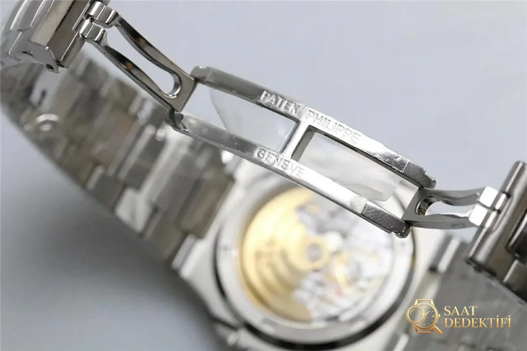 3K Factory или PPF Factory V4 для Patek Philippe Nautilus 5711? Какая версия лучше? - Замок с зажимом и лазерные штампы