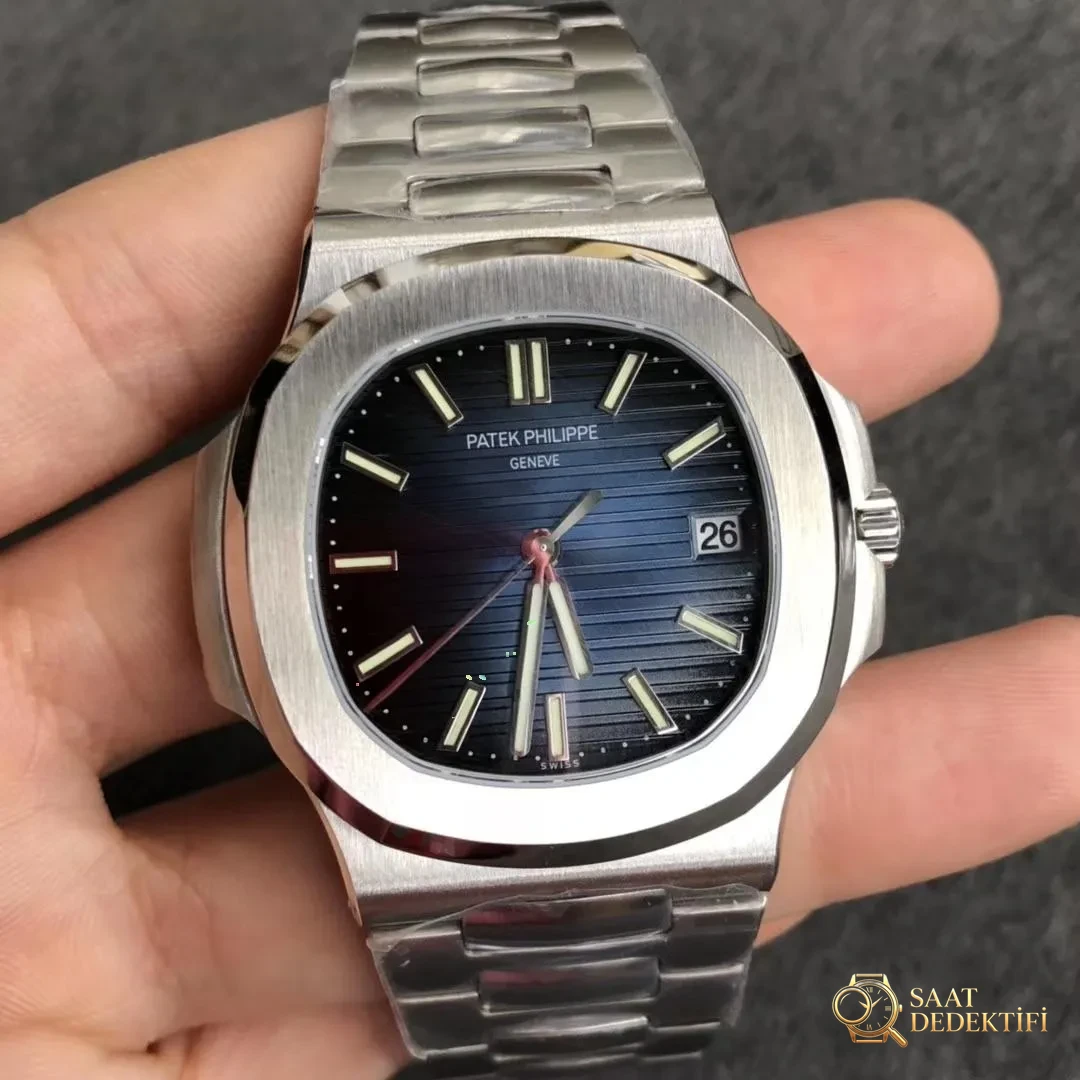 MKS Replika Patek Philippe Nautilus Mavi Kadran