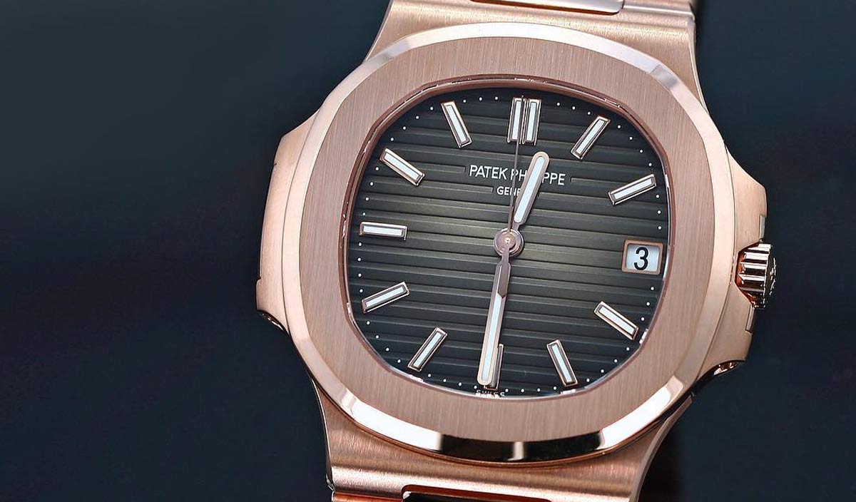 Patek Nautilus Roze Altın