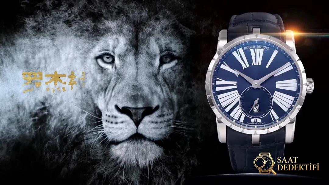 PF Factory Yeni Üretim Roger Dubuis EXCALIBUR (Excalibur Serisi) DBEX0535 Temel Seri Replika Saat Gerçek-Replika Karşılaştırması İncelemesi - Kasa Profili ve Kurma Kolu İncelemesi