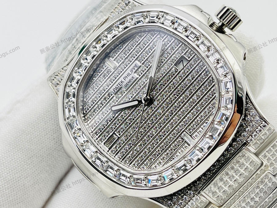 PFF Factory Patek Philippe 5711/1A Nautilus Elmas Taşlı Full Star — 10. fotoğraf