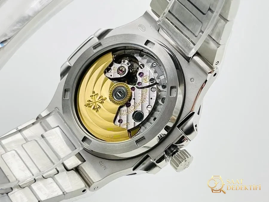 PFF Factory Patek Philippe 5711/1A Nautilus Elmas Taşlı Full Star - Kasa Çeliği ve Polisaj Kalitesi