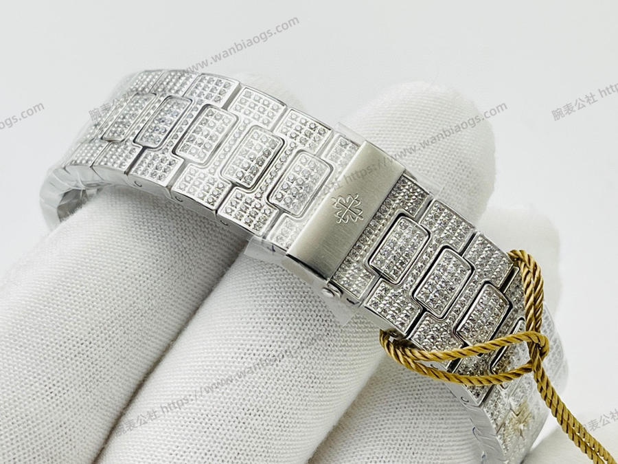 PFF Factory Patek Philippe 5711/1A Nautilus Elmas Taşlı Full Star — 14. fotoğraf