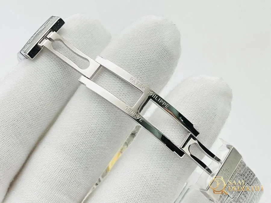 PFF Factory Patek Philippe 5711/1A Nautilus Elmas Taşlı Full Star - Bilezik Bakla Ayrımı ve Pim Yapısı