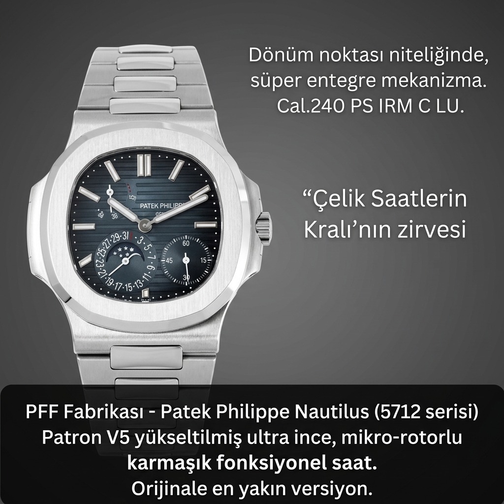 Patek Philippe Nautilus 5724 PFF Factory İncelemesi - Ön Görünüm ve Kasa Tasarımı