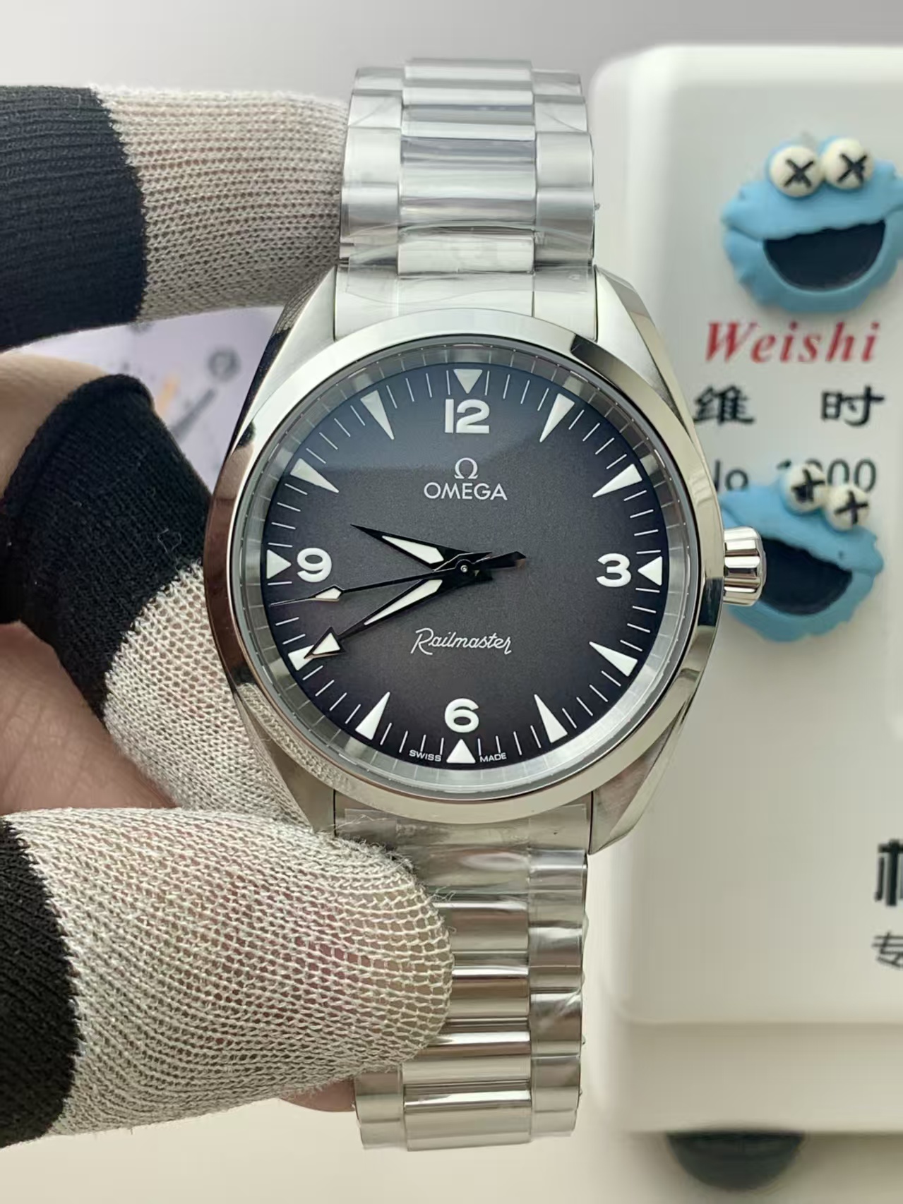 Omega Railmaster 38mm Replika