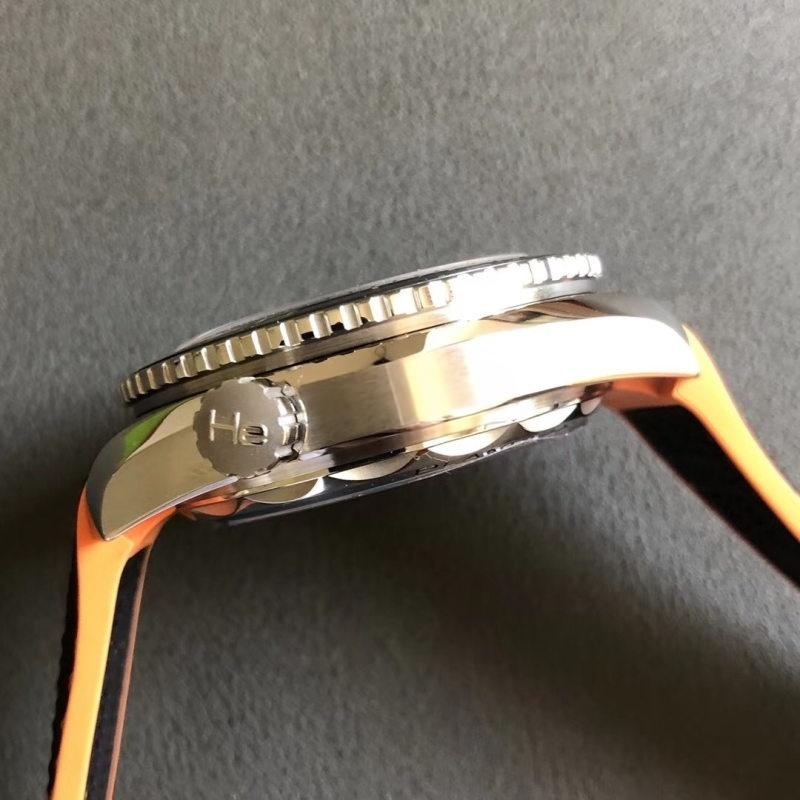 Planet Ocean 600M: VS Factory Omega Seamaster 600M çeyrek turuncu ve orijinal karşılaştırmalı inceleme — 8. fotoğraf