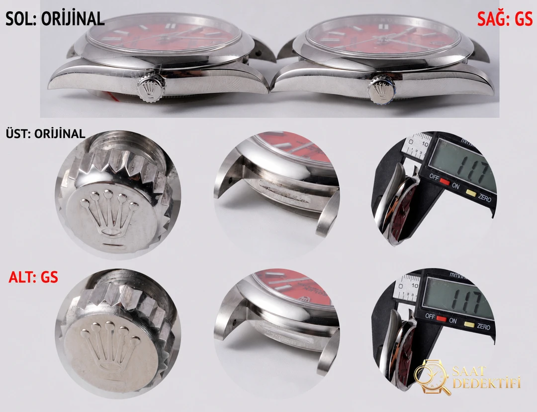 Pokémon: Revisión del reloj serie GS Factory Rolex Oyster Perpetual de 41 mm - Contraportada y detalle del movimiento
