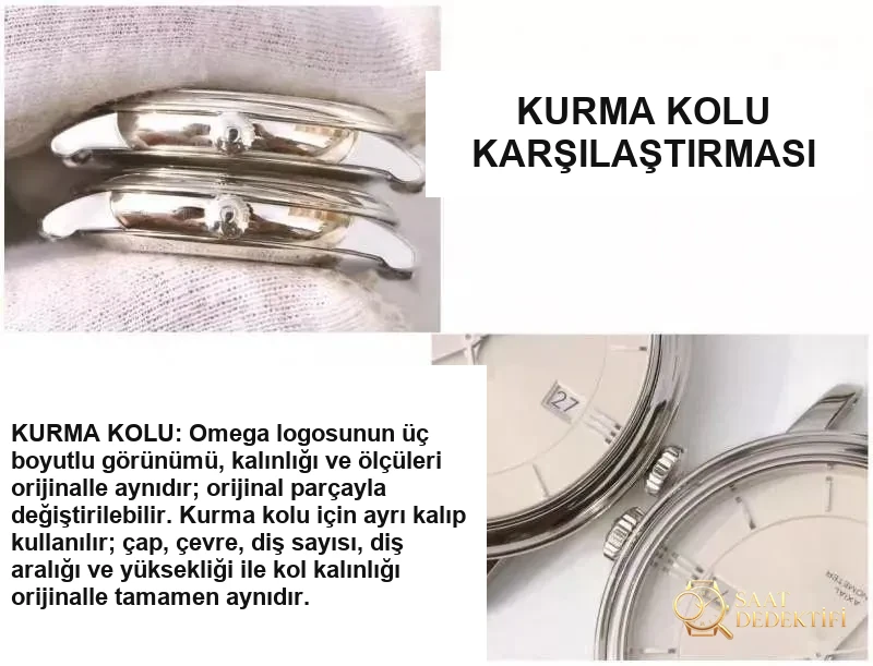 Popüler klasik saat MKS Factory Omega De Ville 39,5 mm orijinal karşılaştırmalı inceleme - Bilekte Duruş ve Kasa Orantısı