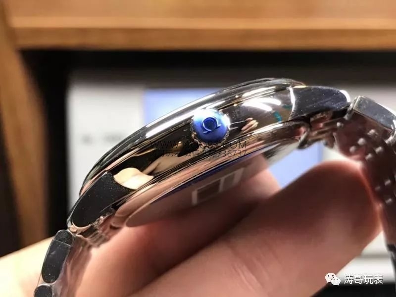 Popüler klasik saat MKS Factory Omega De Ville 39,5 mm orijinal karşılaştırmalı inceleme — 18. fotoğraf