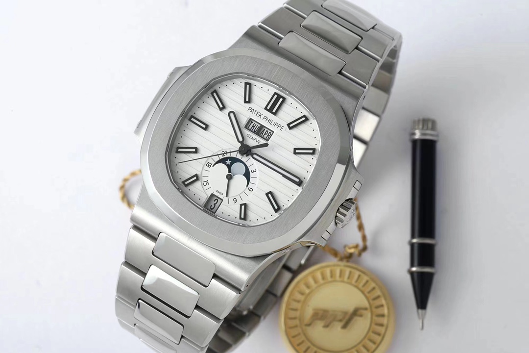 PPF Factory 2025 yılının en iddialı önerisi! Yeni "çelik kral" Patek Philippe Ref.5726/1A Nautilus yıllık takvim saati resmen tahta çıkıyor! — 10. fotoğraf