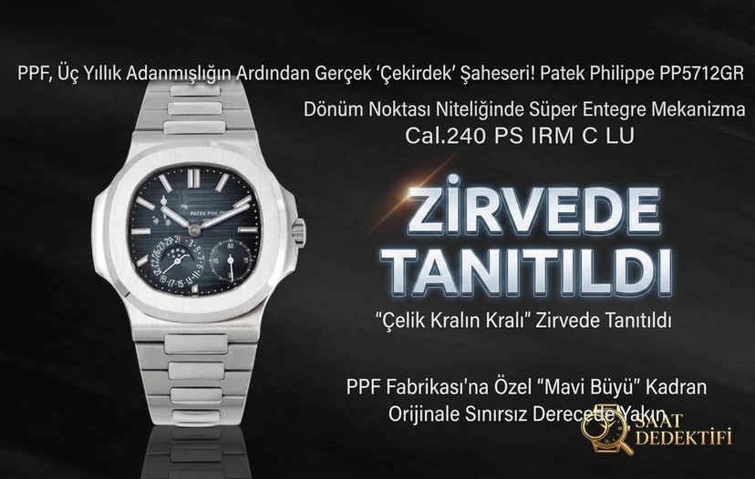 Patek Philippe Nautilus 5712 PPF Factory Review - Front View and Case Design