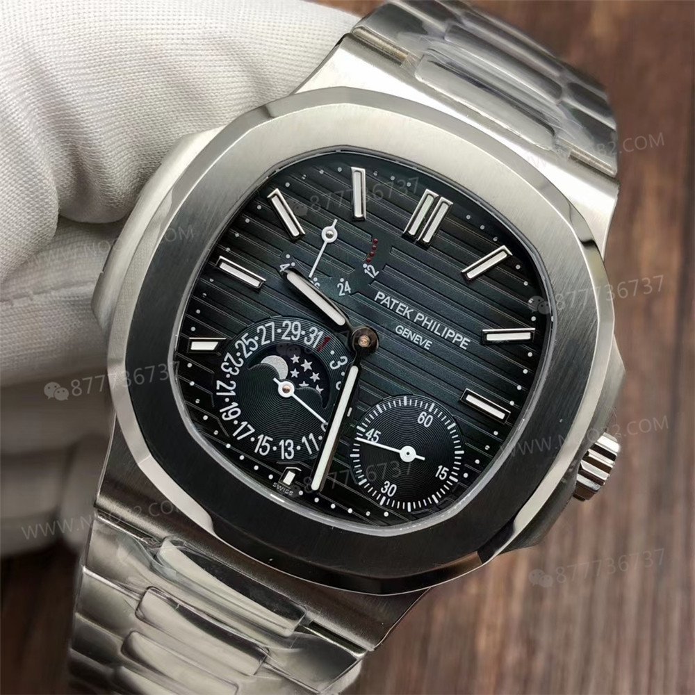 PPF Factory Patek Philippe 5712 Nautilus 240 Tek Parça Mekanizmalı Replika Saatin Açığı Var mı? — 3. fotoğraf