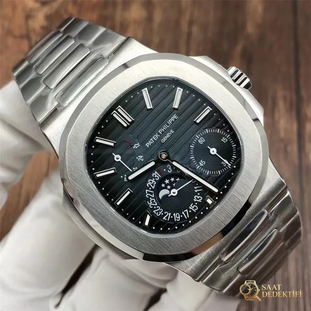 Is There Any Opening for PPF Factory Patek Philippe 5712 Nautilus 240 One Piece Mechanism Replica Watch? - Clip Lock and Laser Stamps