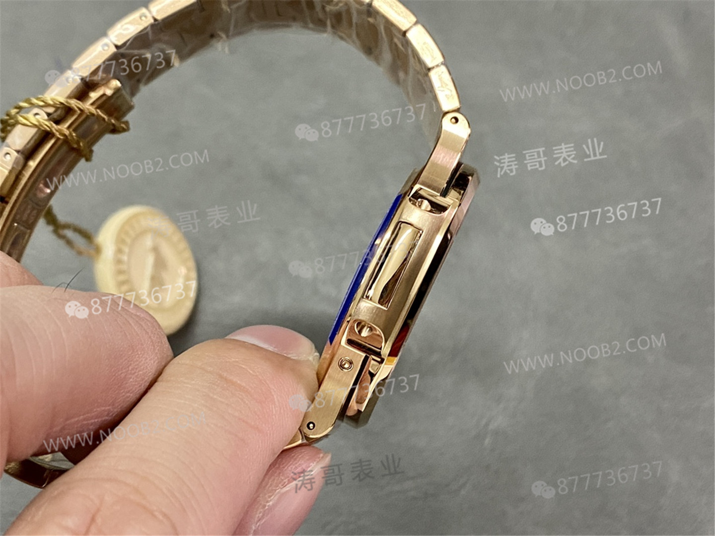 PPF Factory Patek Philippe 5712/1R Rose Gold 240 Tek Parça Mekanizma Yükseltmeli Gerçek Güç Rezervi Göstergeli Versiyon — 5. fotoğraf