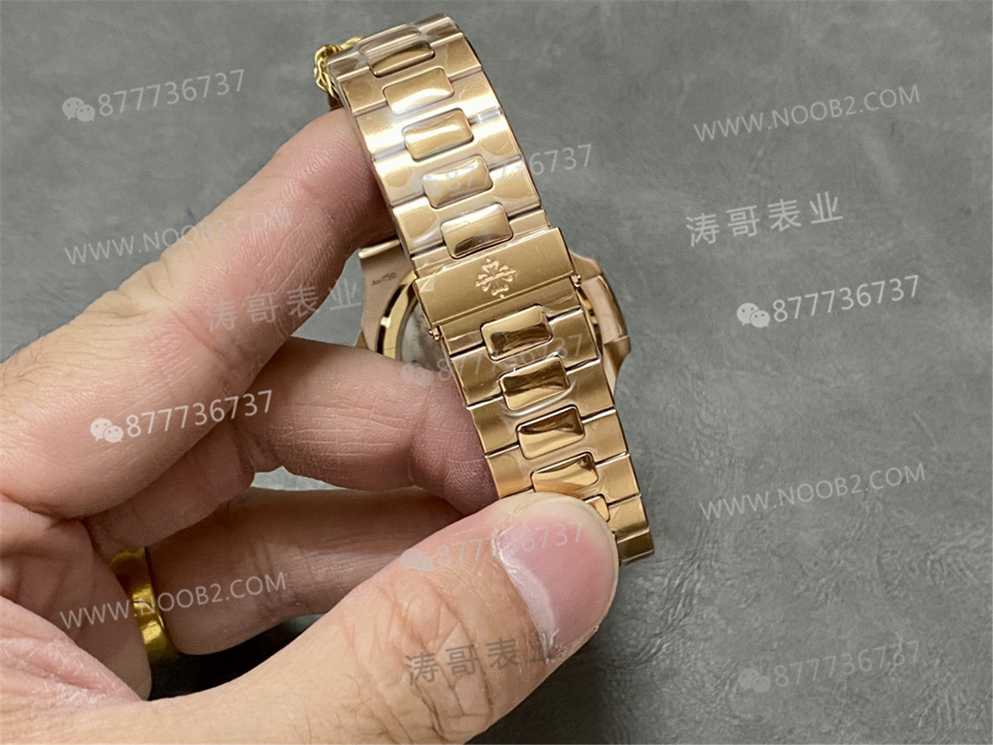 PPF Factory Patek Philippe 5712/1R Rose Gold 240 Tek Parça Mekanizma Yükseltmeli Gerçek Güç Rezervi Göstergeli Versiyon — 9. fotoğraf