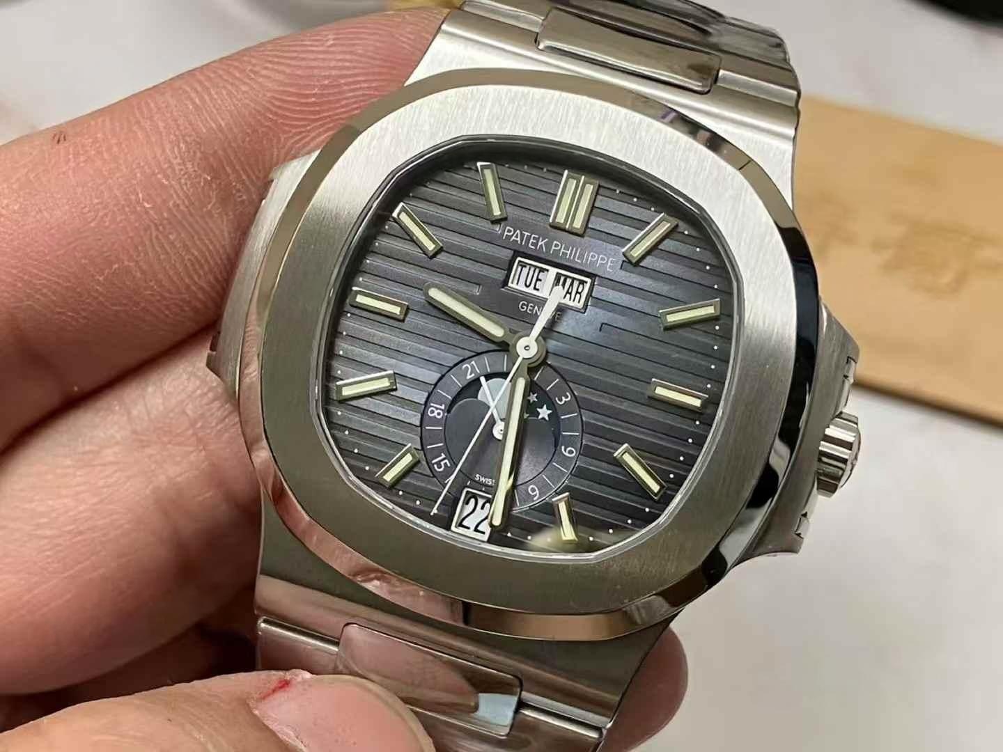 PPF Factory Patek Philippe 5726 Nautilus işçiliği nasıl? Orijinaline benzerliği ne kadar? — 3. fotoğraf