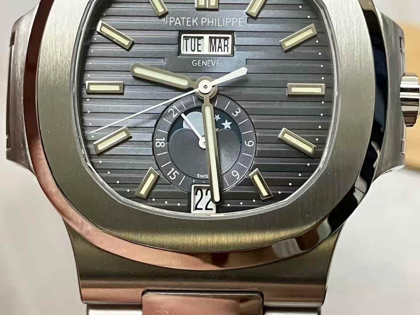 PPF Factory Patek Philippe 5726 Nautilus işçiliği nasıl? Orijinaline benzerliği ne kadar? — 6. fotoğraf