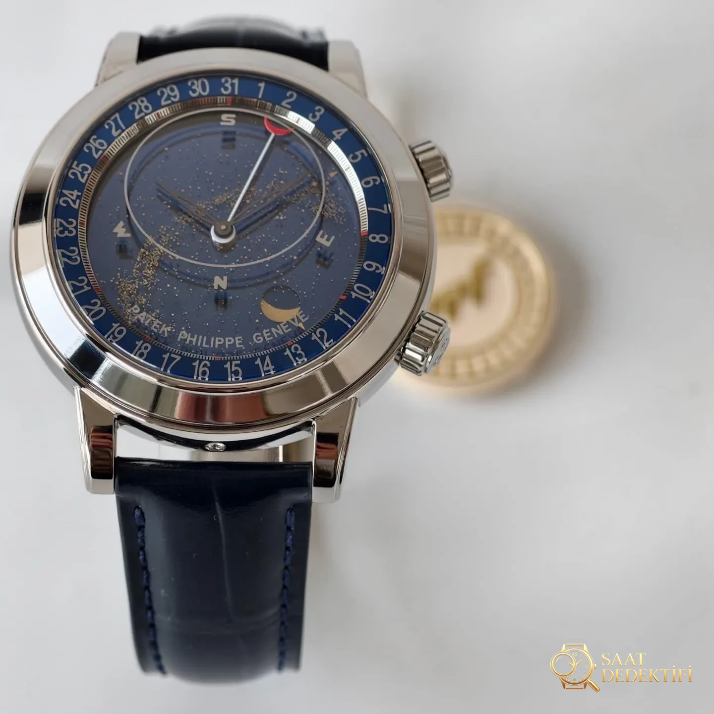 PPF Factory Patek Philippe 6102 Sky Moon: How are the details and craftsmanship of the star map? - Back Cover and Mechanism Detail