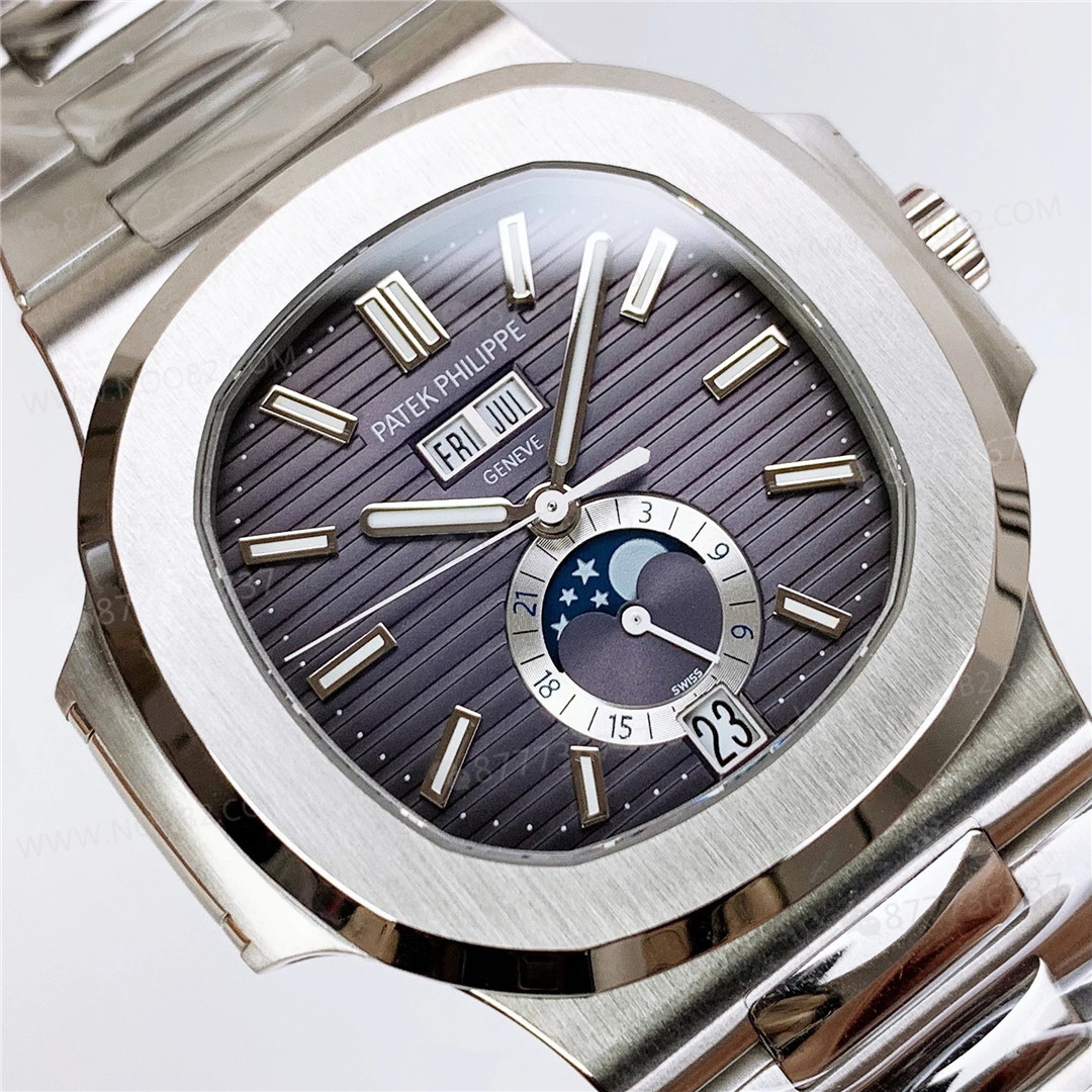 PPF Factory Patek Philippe Nautilus 5726 yıllık takvim saati üzerine — 4. fotoğraf