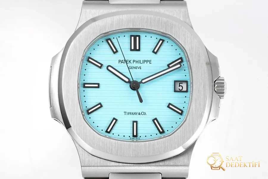 PPF Factory Patek Philippe ve Tiffany & Co. iş birliğinin 170. yılına özel Nautilus 5711 birliktelik modelinin incelemesi - Kadran Detayı ve Bezel İşçiliği