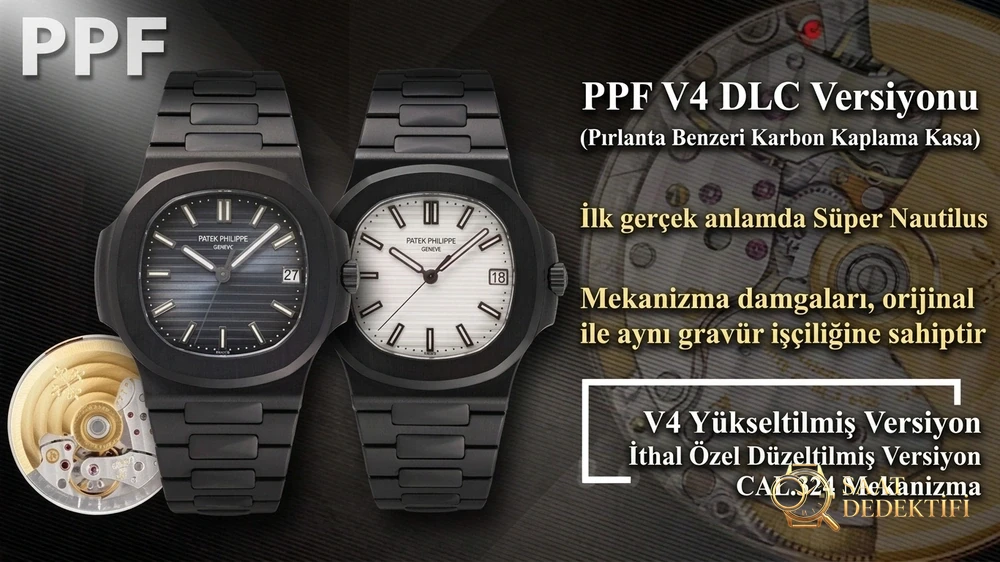 Patek Philippe Nautilus PPF Factory İncelemesi - Ön Görünüm ve Kasa Tasarımı