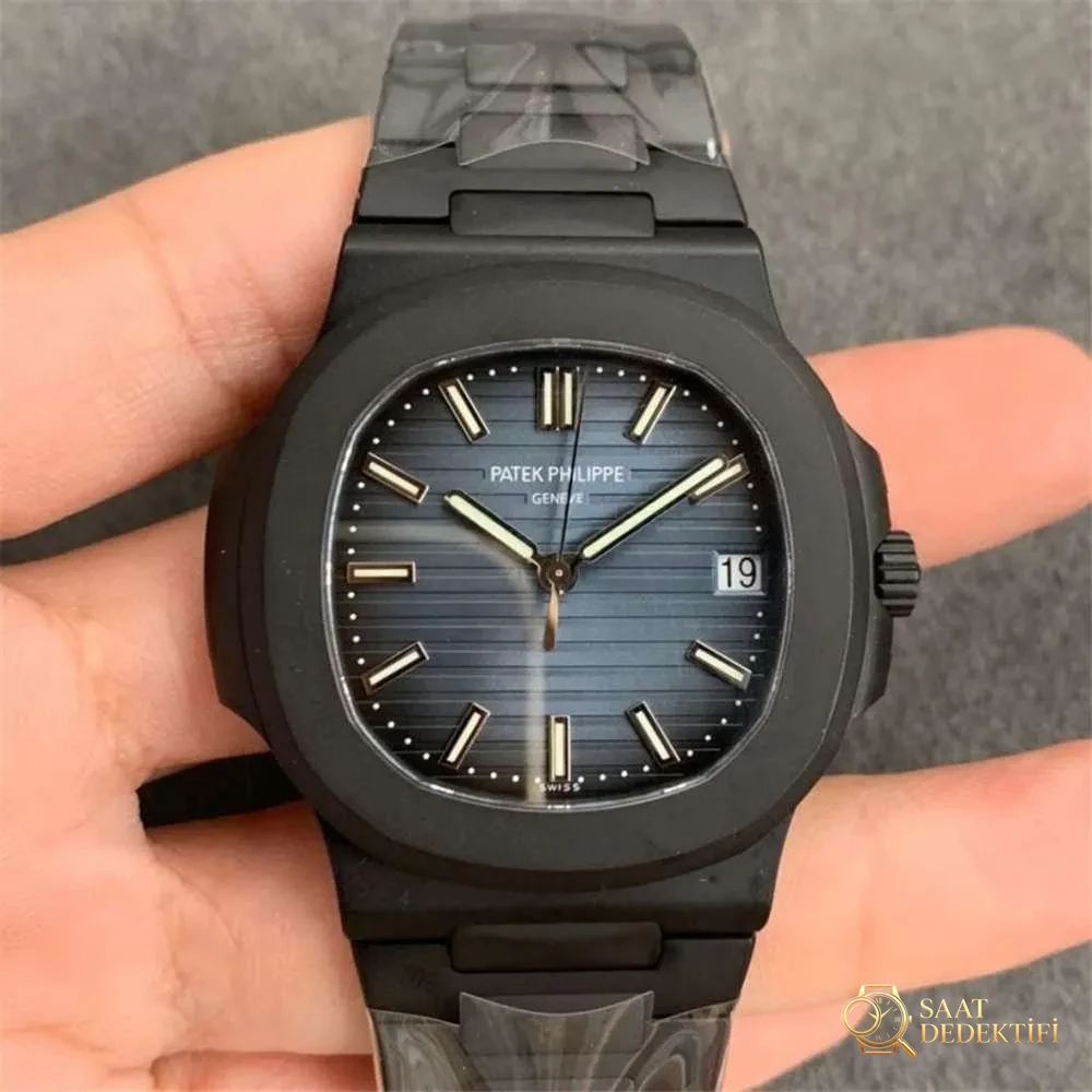PPF Factory Super Nautilus V4 «Karbon Kaplama Black Diamond» İşçilik İncelemesi - Kadran Detayı ve Bezel İşçiliği