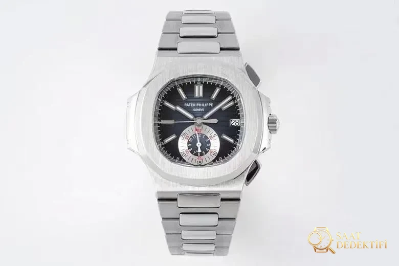 PPF Factory new Patek Philippe Nautilus 5980 multi-function chronograph - Dial Detail and Bezel Workmanship