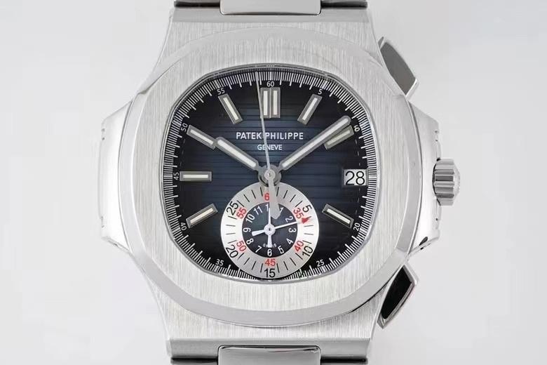 PPF Factory yeni Patek Philippe Nautilus 5980 çok fonksiyonlu kronograf — 3. fotoğraf