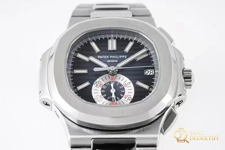 PPF Factory new Patek Philippe Nautilus 5980 multi-function chronograph - Case Back and Movement Detail