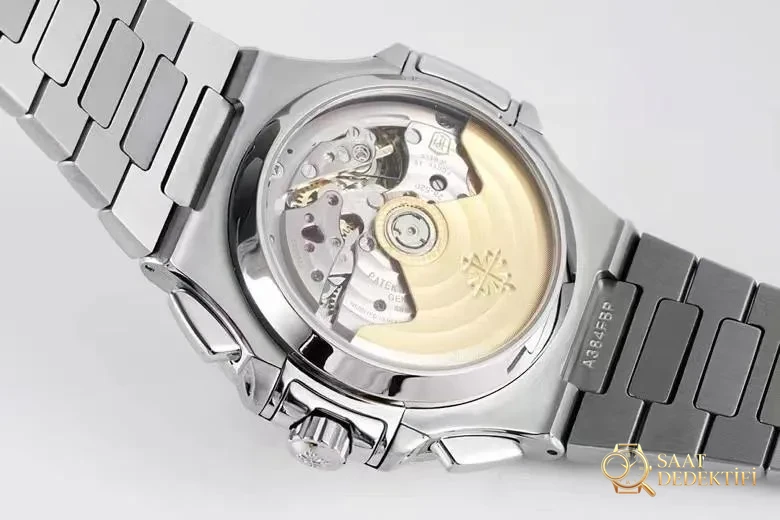 PPF Factory new Patek Philippe Nautilus 5980 multifunctional chronograph - Movement Mainspring and Balance Detail