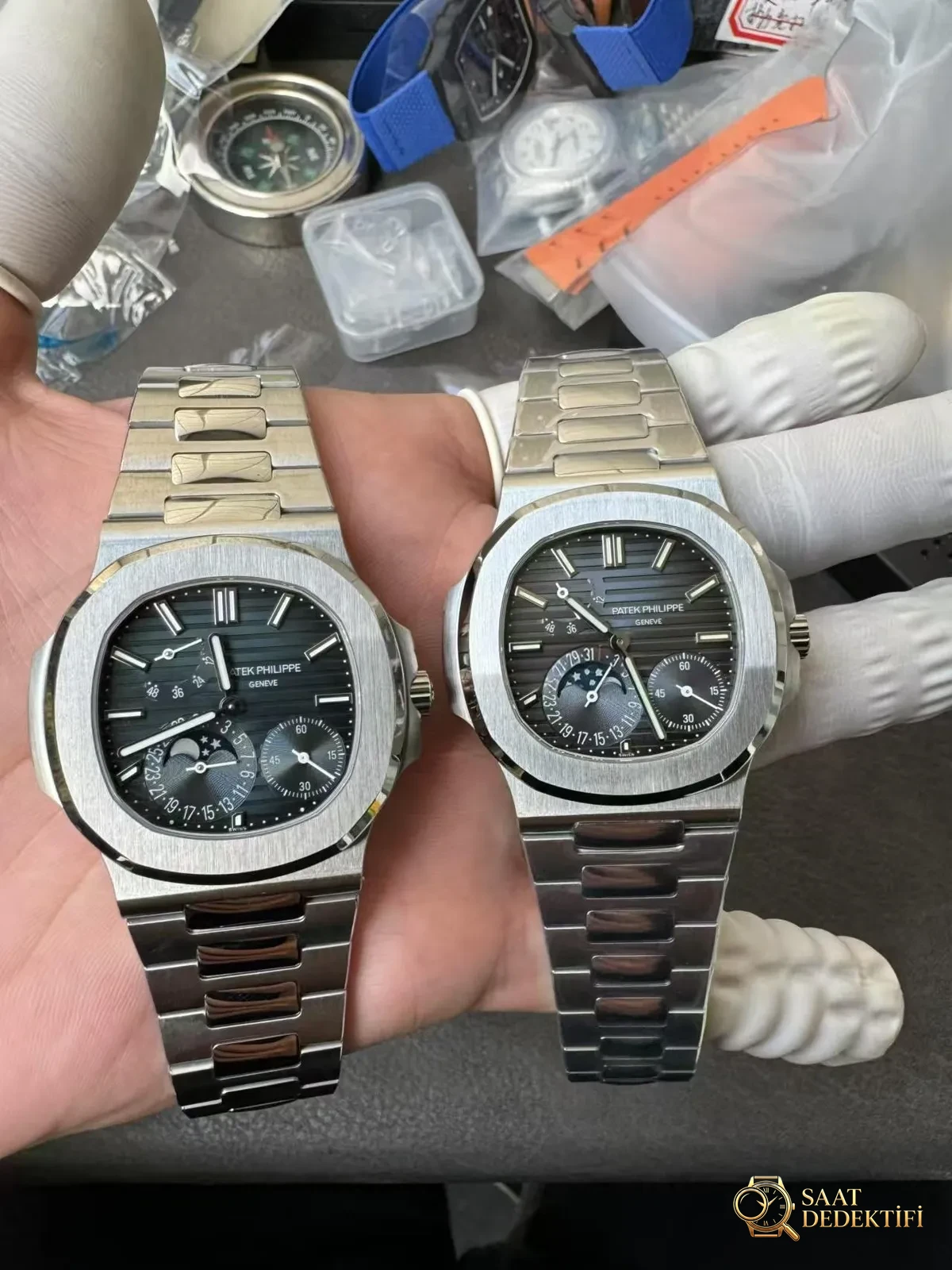 PPF Nautilus Moon Phase 5712 - Bilezik, Toka ve Klips Mekanizması