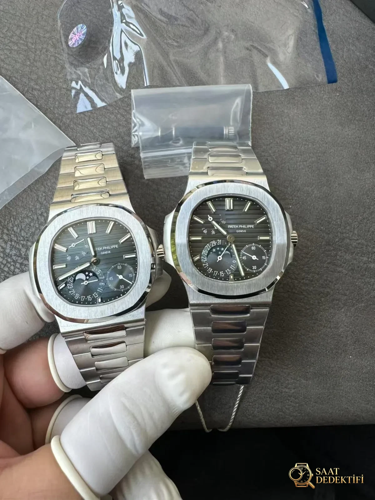 PPF Nautilus Moon Phase 5712 - Makro Kadran ve İndeks İşçiliği
