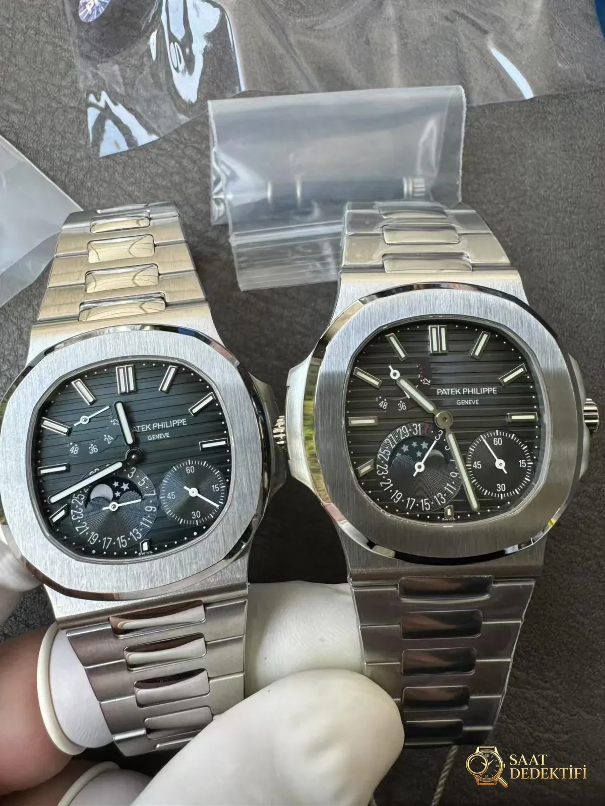 PPF Nautilus Moon Phase 5712 - Bilekte Duruş ve Kasa Orantısı